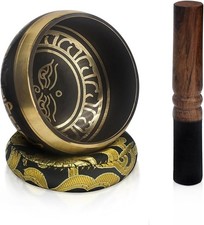 Tibetan Singing Bowls Set Meditation Sound Bowl hand Hammered in Nepal For Yoga