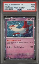 Pokemon TCG: Stellar Crown - Latias SVP 139 Cosmos Holo BlackStar Promo PSA 9