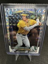 2025 Bowman Chrome Prospects Geometric Refractors Shotaro Morii /499 Athletics