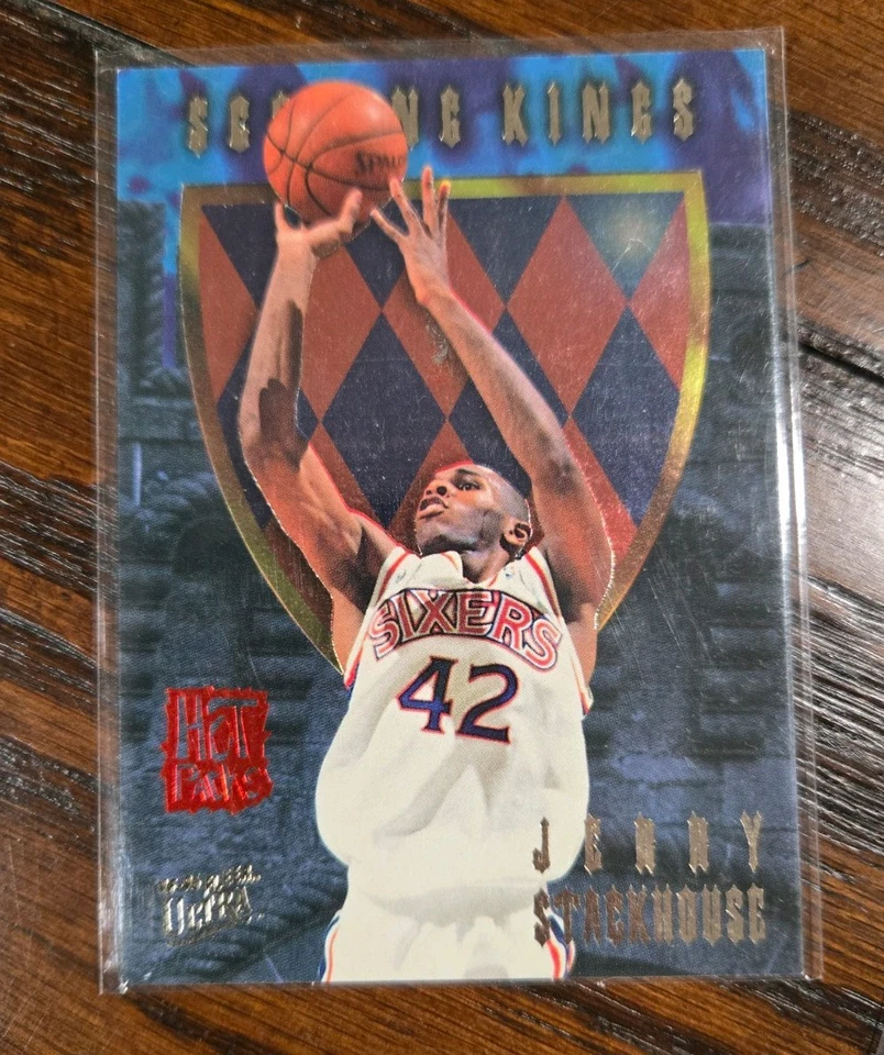 Набор частичных вставок 1995-96 Fleer Ultra Scoring Kings 8/12 Ewing Malone Robinson - Изображение 4 из 4