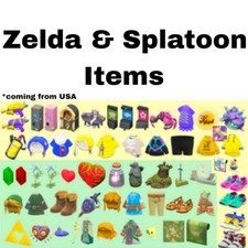  Zelda AND Splatoon items Animal Crossing: New Horizons