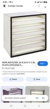 Hepa Air Filter 24x24x11 1/2