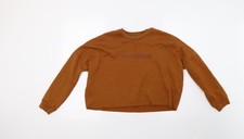 Womens UK Size 2XS Primark Brown Pullover Sweatshirt