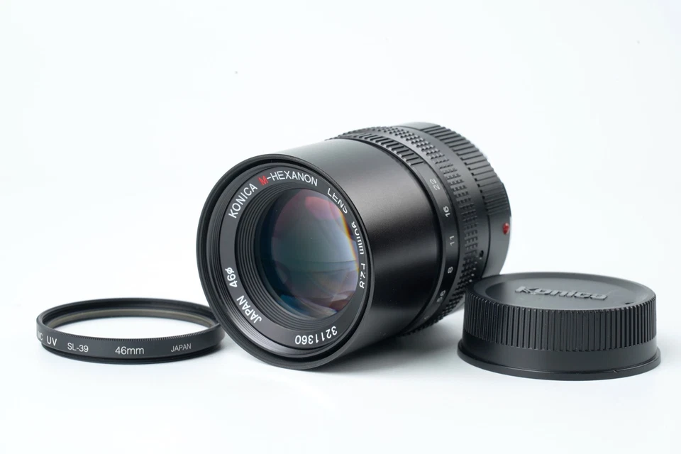 [Casi Como Nuevo] Lente Konica M-HEXANON 90 mm f/2,8 de Japón #3014A Foto 2 de 4