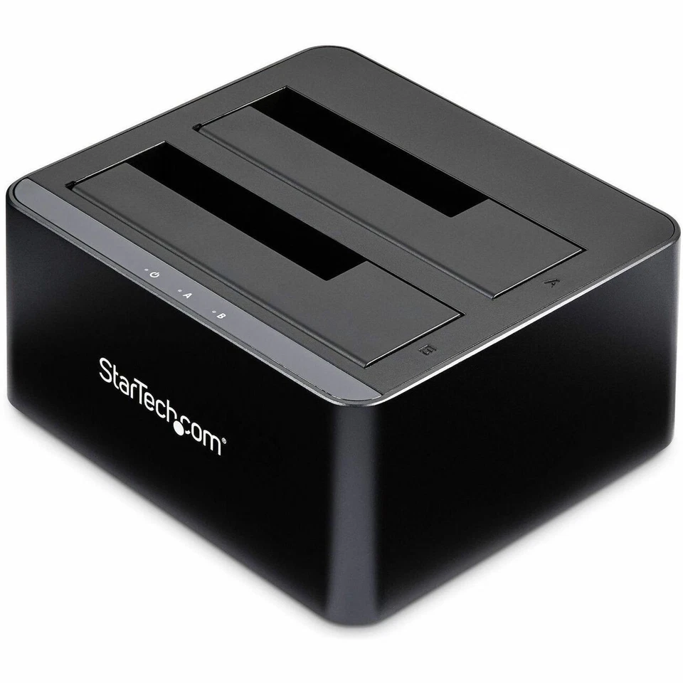 StarTech.com Dual-Bay USB 3.0 to SATA Hard Drive Docking Station, USB Hard Drive - Image 2 of 4