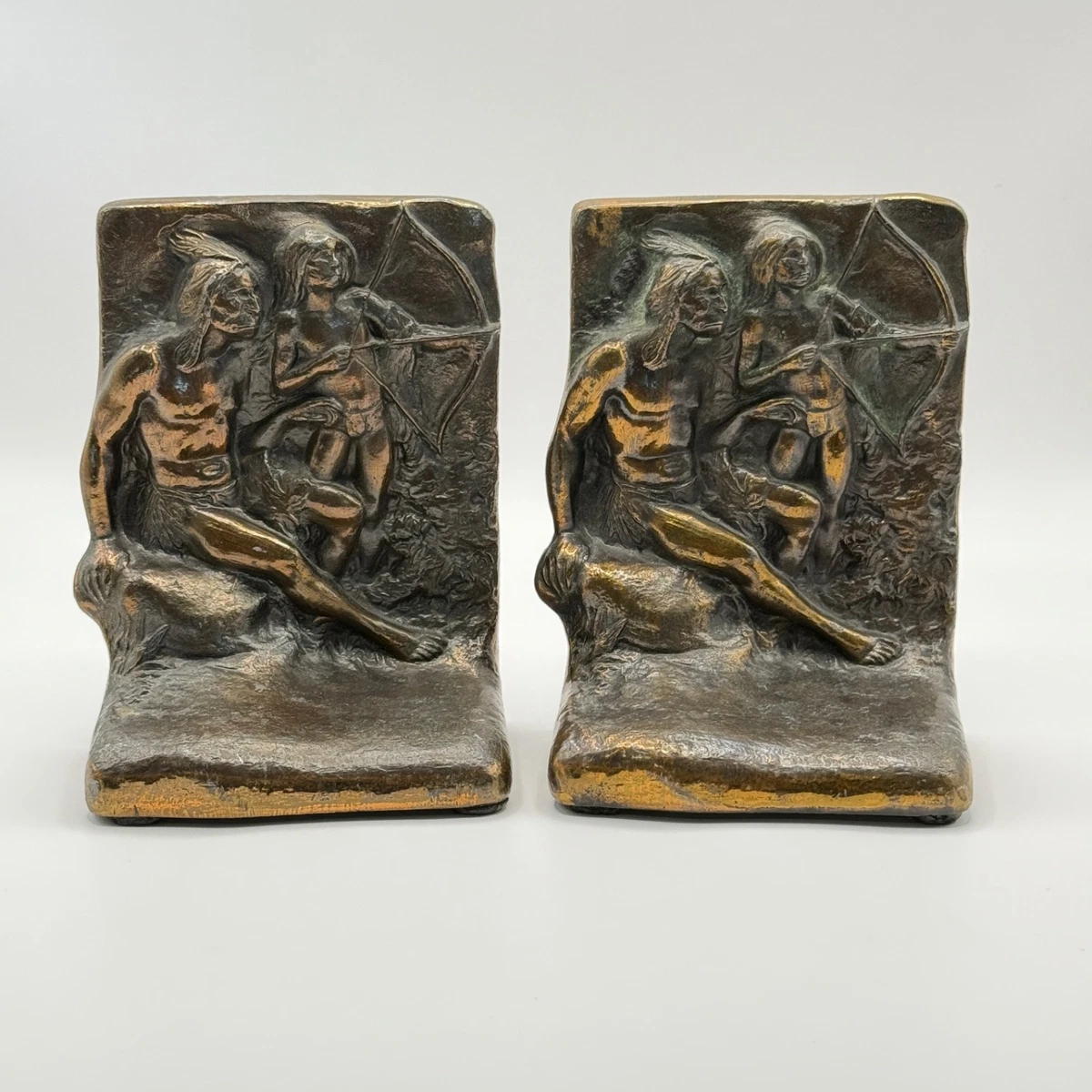 Antique Indian Bookends In Collectible Book Ends for sale | eBay