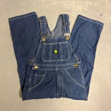 John-deere Navy and Green Dungarees-overalls
