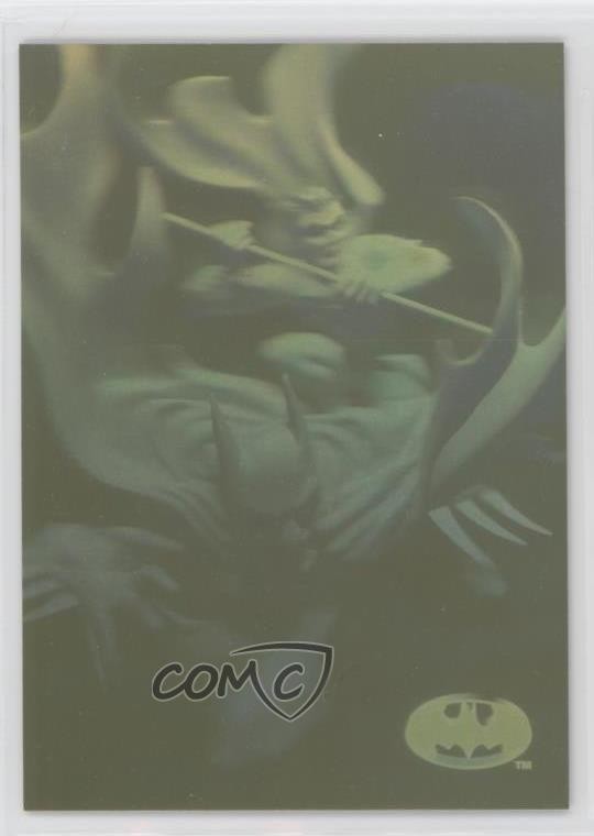 バットマン ホロカード 未使用 1996 DC Batman Holo Series Gold - Batman Cards
