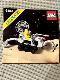 LEGO Classic Space 6880 Surface Explorer 100% Complete W/Instructions