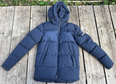 Kings Will Dream Jacke XS Dunkelblau Steppjacke Winter Kapuze NEU mit TAG
