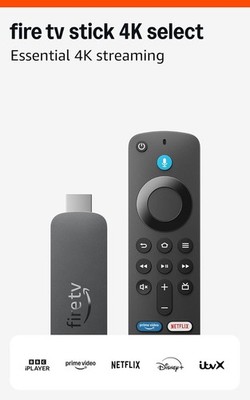 Fire TV Stick 4K Select (2025) Ultra HD Streaming Device with