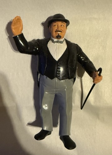Vintage 1985 LJN WWF Mr Fuji Figure w/ Cane � Wres...