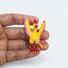 Vintage TOMY Pokemon MOLTRES 1.5" Mini Figure CGTSJ Nintendo Toy Collectible