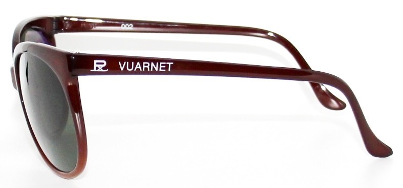 259$ Rare New Vuarnet 002 Brown Sunglasses PX3000 Green mineral glass lens image 3