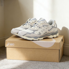 Asics GEL-NYC Grey White Cream Men's shoes -1201A789-103