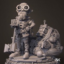 Alvynn, the Alchemist by Nerikson  Diorama  D D  DnD  Print on Demand