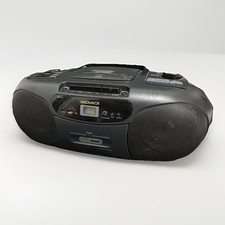 Magnavox AZ8049 Boombox CD Player AM/FM Radio Cassette CLEAN WORKS GREAT