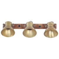 Wandlampe Industriestil Messing 65X25 Cm E27