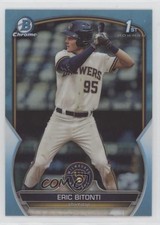 2023 Bowman Draft Chrome Sky Blue Refractor Eric Bitonti #BDC-134 0g0w