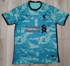 LIVERPOOL 2020 2021 AWAY FOOTBALL SHIRT SOCCER JERSEY NIKE  Men's Size Large