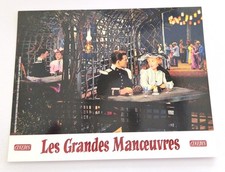 LOT OF 7 CINEMA PHOTOS - "LES GRANDE MANOEUVRES" (1955)