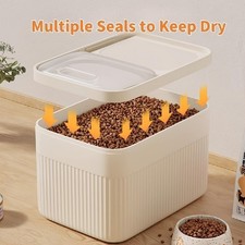 NEW Airtight Pet Food Container Storage Bin Box Cat Dog Biscuit Dry Feed US