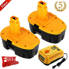 2Pack 18Volt 6Ah for Dewalt 18V XRP Battery DC9098 DC9099 DC9096 Li-ion DC9096S