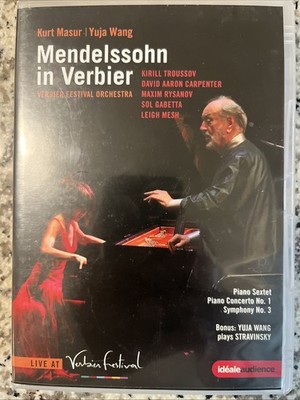 Mendelssohn in Verbier 2009 - Kurt Masur DVD VERY GOOD CONDITION