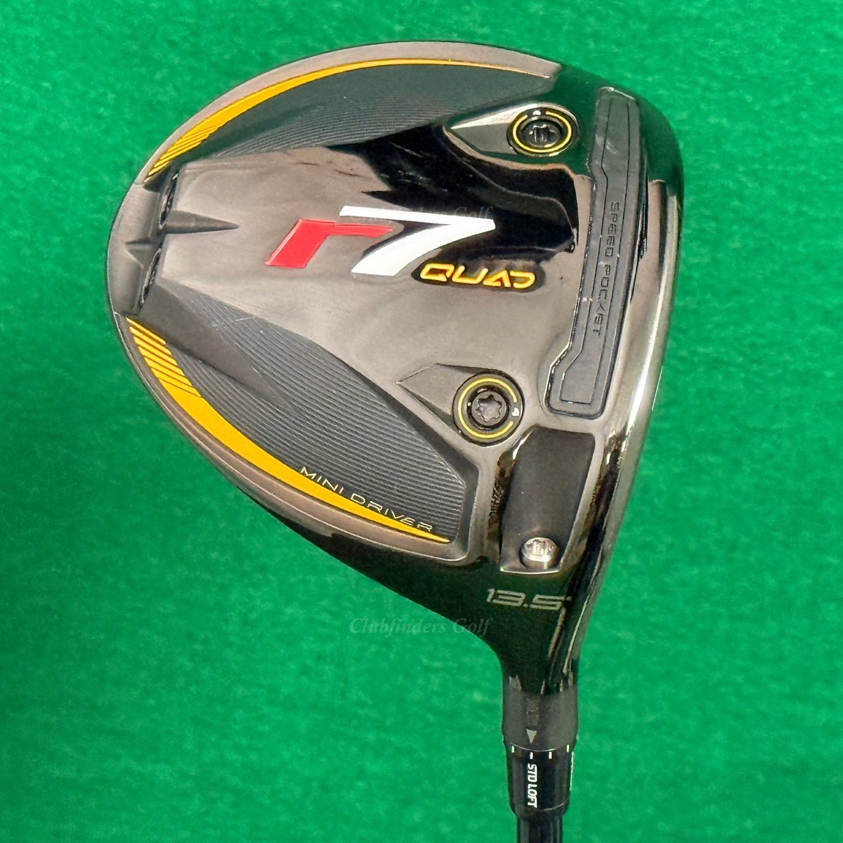 TaylorMade r7 Quad Mini Driver 13.5° Driver Fujikura Speeder MD 5