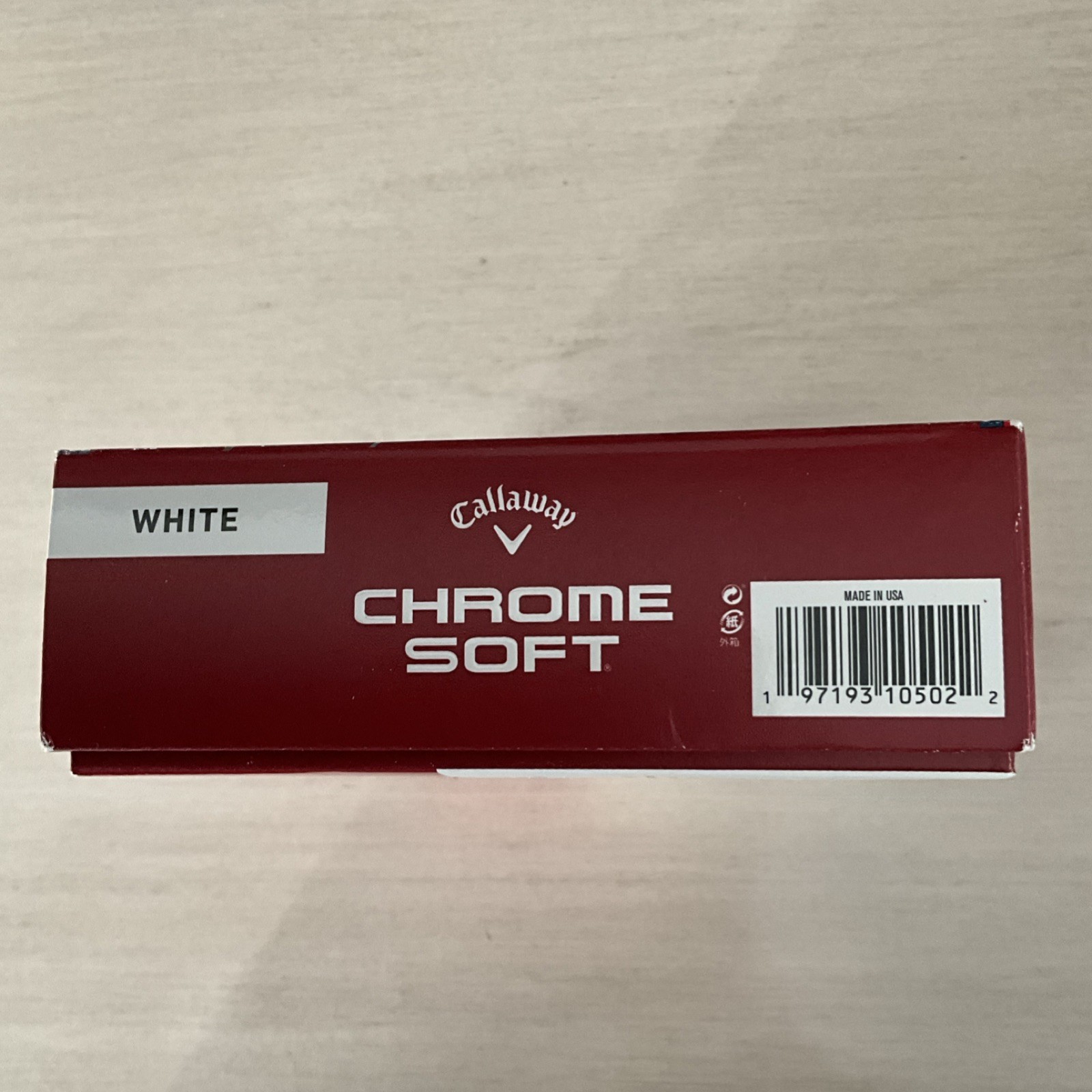 Callaway Chrome Soft White Golf Balls for Golf, MPN 197193105022, Made in USA