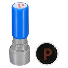 Alphabet Stamps Self Inking Character P Plastic Small Letter Stamps Stamper Set