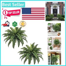 Elegant 35" Artificial Ferns with 39 Lifelike Fronds - Perfect for All Occasions