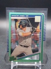 2025 Donruss Baseball Spencer Jones Clearly Donruss Yankees