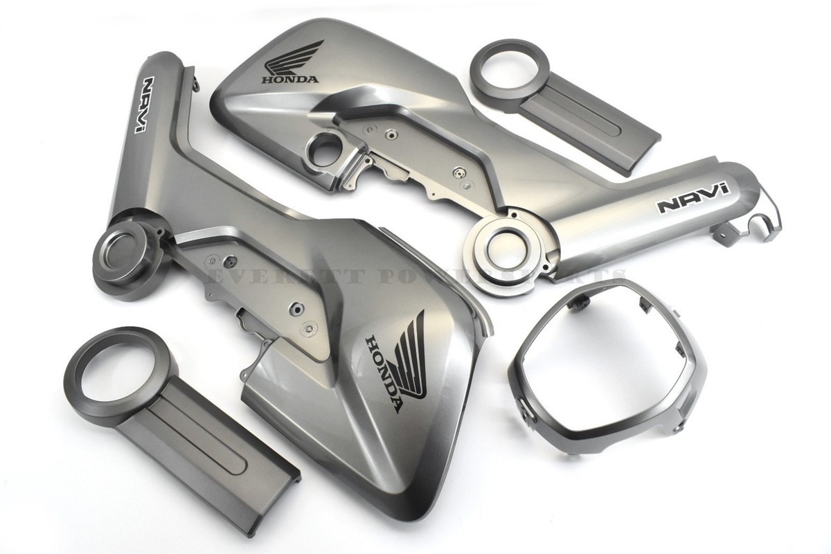 パーツ navi Plastic Fairing Complete Kit Set NAVi 22-25 Guadala Silver NHD08
