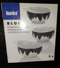 Fondue Schälchen Saucen Soßen Schale Ausgießer Neu OVP Kela
