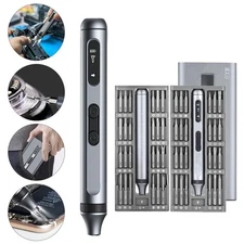 50IN1 Cordless Mini Power Precision Electric Screwdriver Set Repair Tool Kit CW