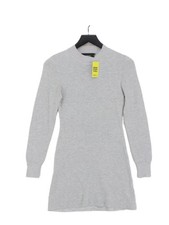 MinkPink Jumper Midi Dress XS in Grey
