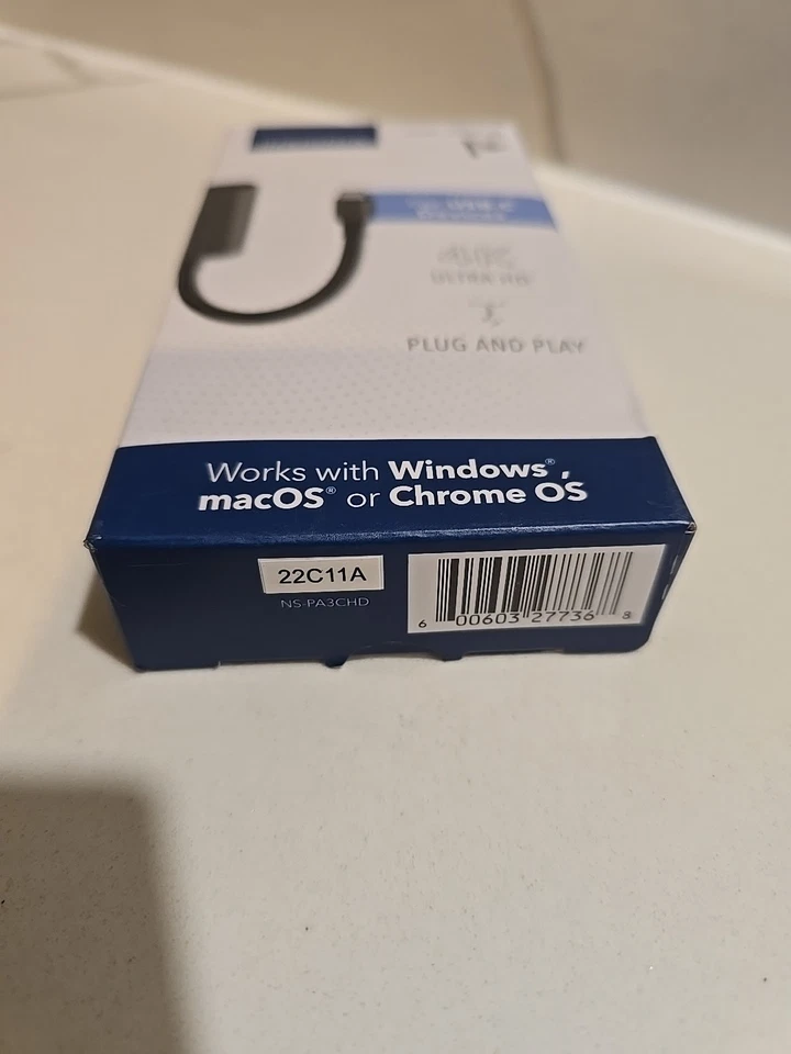 Insignia- USB-C to HDMI Adapter - Black - Image 2 of 2