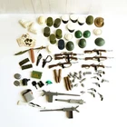 Vintage 1960s-70s Lot Hasbro GI Joe Accessories, Hats, Guns, Ammo, Over 90 pcs