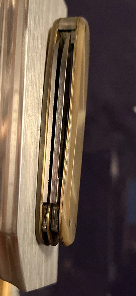 Vin Multi-Blade Mother of Pearl Handle Champion Spark Plug Logo Pocket Knife - Image 4 of 4