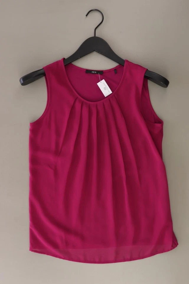 ✨ Chemisier Zero en mousseline chemisier classique pour femme taille 34, XS... - Photo 1/4