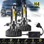 H4 LED Headlight Bulbs Kit High Low Beam 6500K For Kia Soul 2020 2021 2022 2023