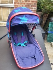 Cossatto Wish Replacement Parts Seat Unit Carrycot In Starbright Gopd Clean Cond