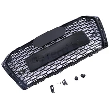 For 2017-18 Audi A4/S4 B9 RS4 Style Honeycomb Mesh Hex Grille Black New