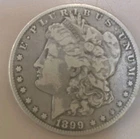 Morgan Silver Dollar 1899
