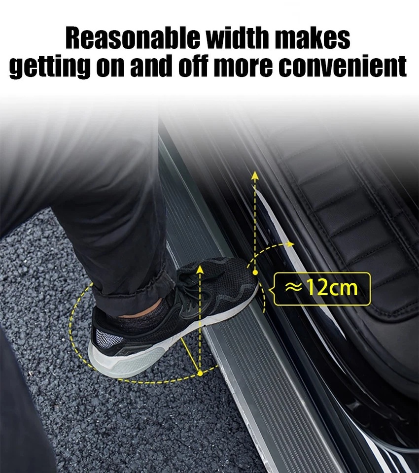 2pcs Running Board for Chery Omoda 9 C9 SHS 2025 SUV Side Step NerfBar pedal - Image 2 of 4