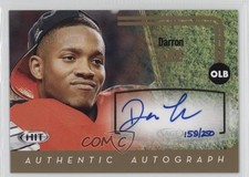2016 SAGE Hit Auto Gold 159/250 Darron Lee #A83 Auto 2b2