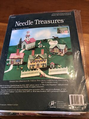 Create Your Neighborhood - Cross Stitch Seven 3 Dimensional Structures