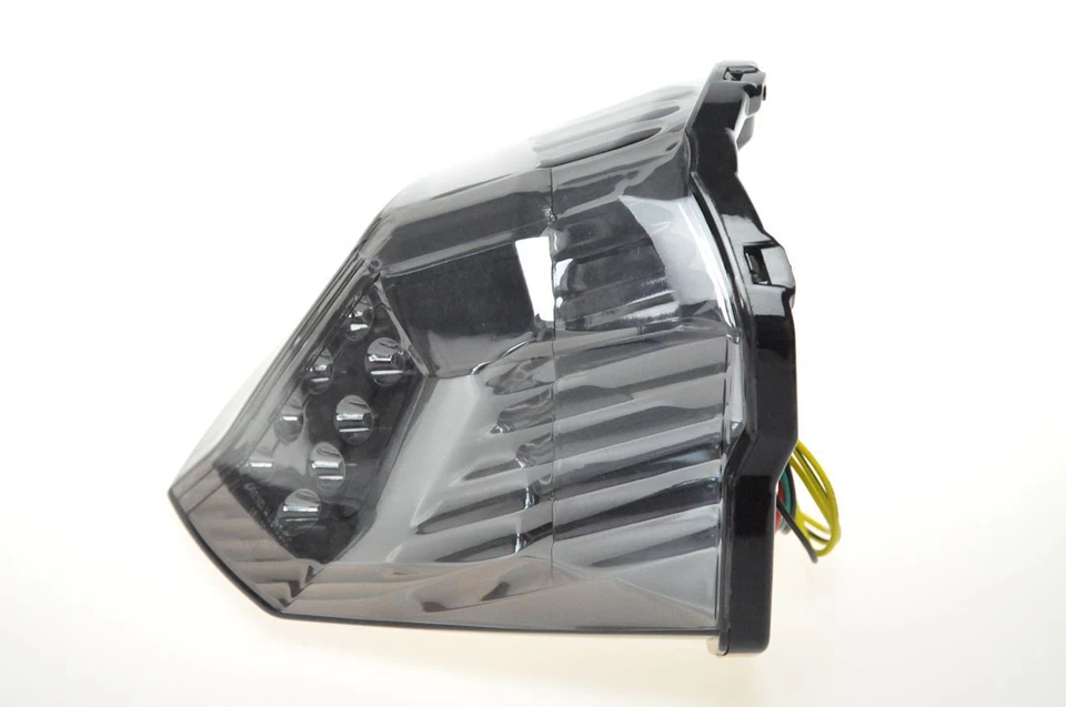 Led Tail Light Turn Signal Fit Yamaha 09-17 XJ6 FZ6R Smoked - Image 3 of 3