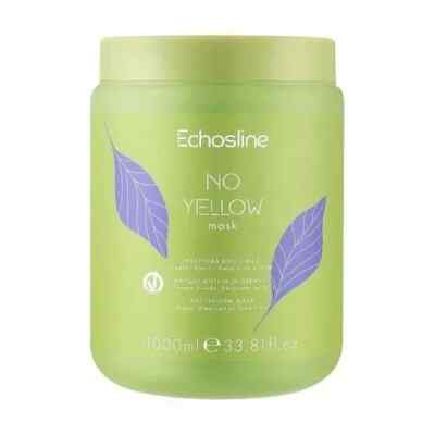 Echosline No Yellow Mask Blonde Hair Color Protection 1000 ml./33.3 fl.oz.